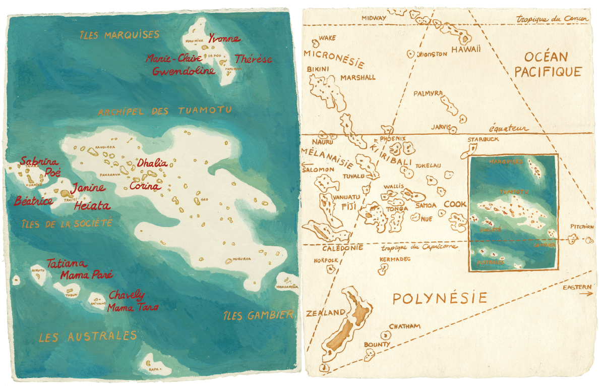 01 - Polynésie - Titouan Lamazou - 80 x 120