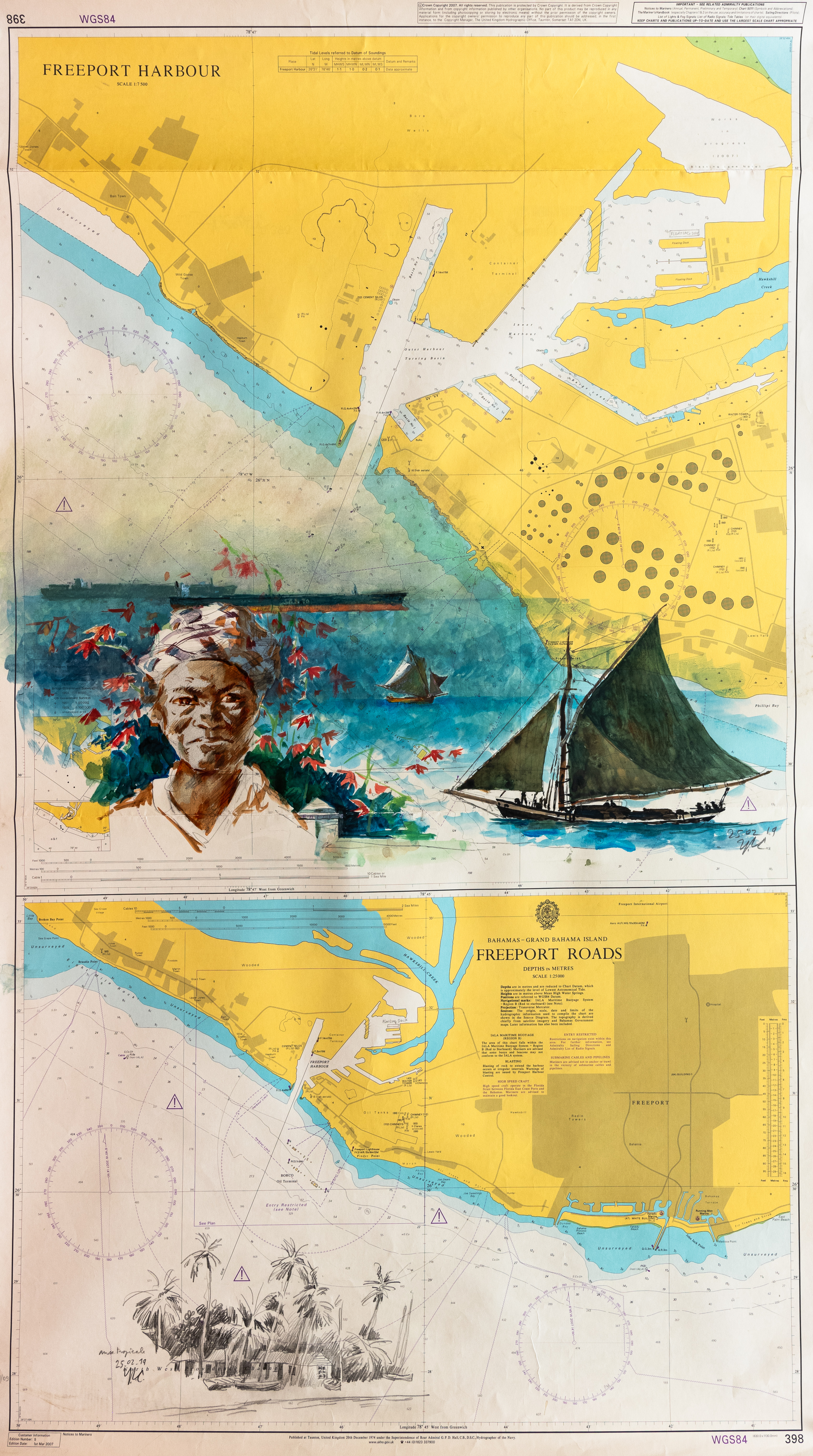 Carte n°58 - Yvon Le Corre - Anse Tropicale